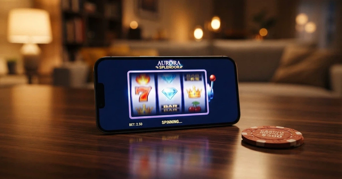 Interfaz de un casino online español con el banner de una promoción de tiradas gratis sin depósito junto a los rodillos de una tragaperras