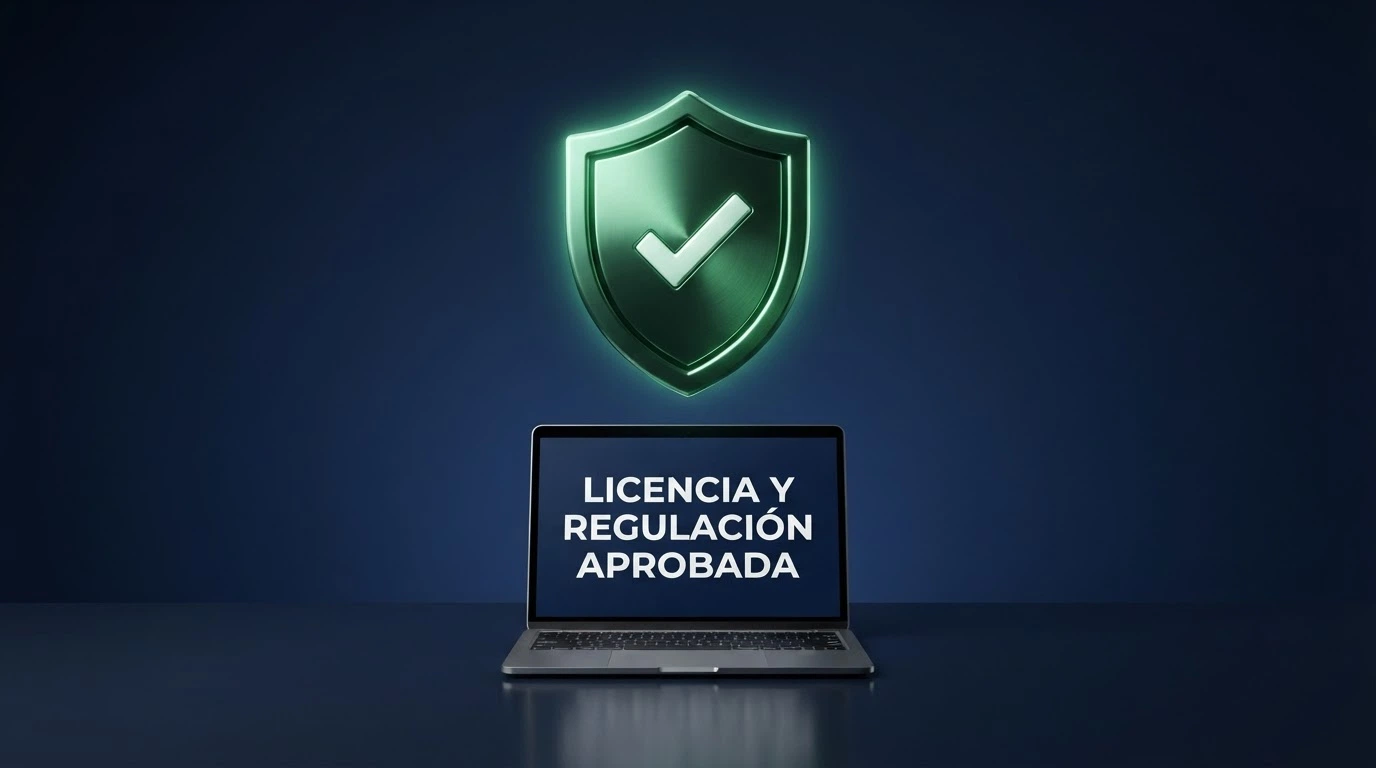 Captura del sitio web de la DGOJ mostrando el listado de operadores autorizados con licencia en España