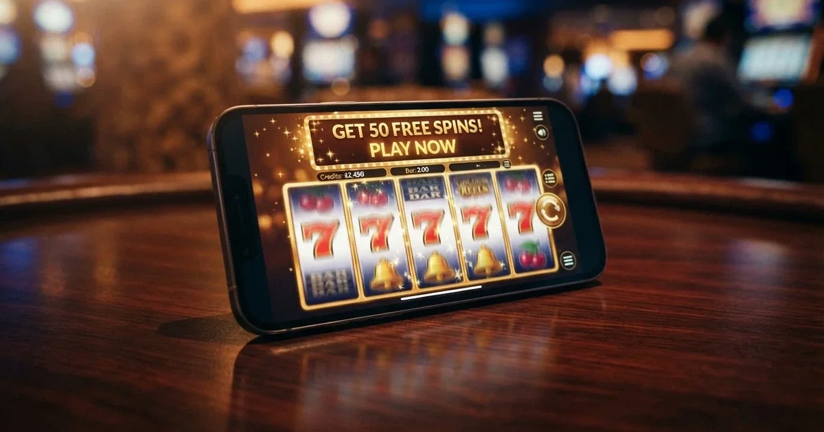 Pantalla de un casino online español mostrando una promoción de giros gratis sin depósito en una tragaperras