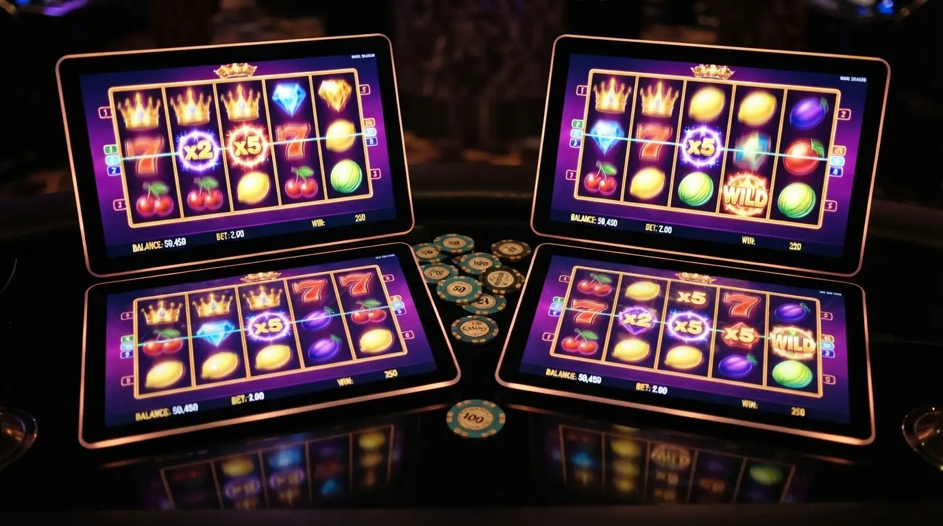 Collage de cuatro carátulas de slots de Pragmatic Play — Gates of Olympus, Sweet Bonanza, Gates of Olympus 1000 y Sweet Bonanza 1000 — con fichas de SOL superpuestas