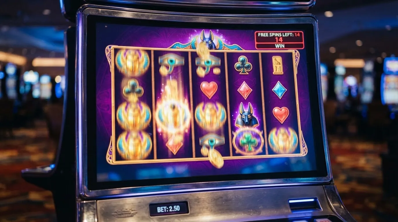 Tiradas gratis activas en una tragaperras de un casino online español